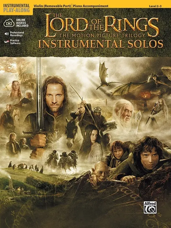 Cover: 9780757923296 | The Lord of the Rings, The Motion Picture Trilogy, w. Audio-CD, for...